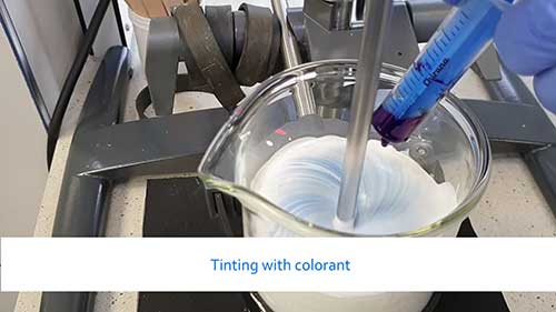 实验室制备乳胶漆