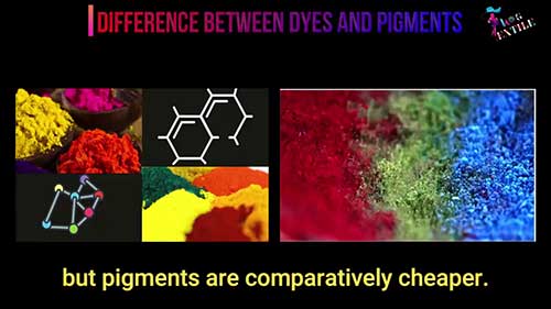 染料与颜料的区别