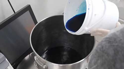 化妆品制作过程