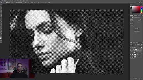 在Photoshop中创建网点