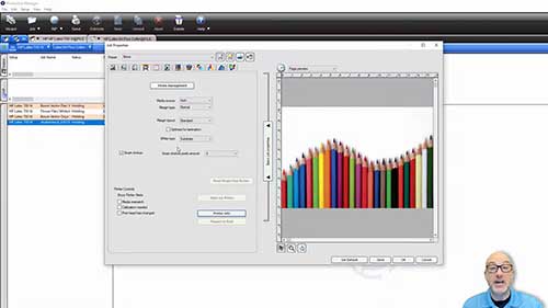 白色油墨的光栅图像设置