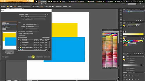 Illustrator中的专色与印刷色