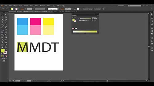 在Illustrator中创建专色