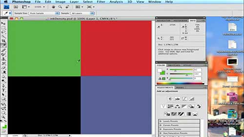 油墨密度警告的处理方法