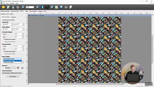 光栅图像处理器图案制作