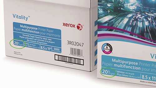 纸张的基重与亮度