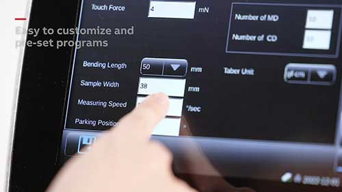 纸张的抗弯强度和挺度测量