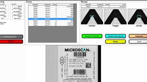 产品标签检测系统