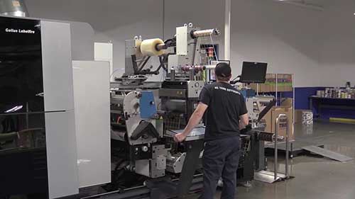 海德尔堡数字标签印刷机