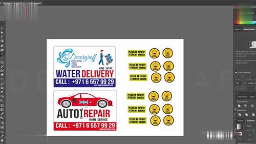 如何制作车身磁吸广告贴