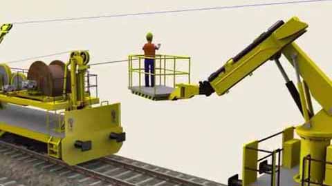 接触网的安装过程