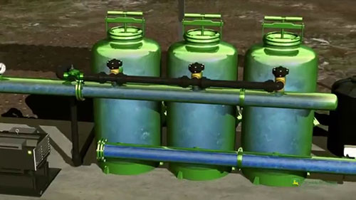 约翰迪尔公司的灌溉系统