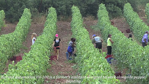 农业收割机器人