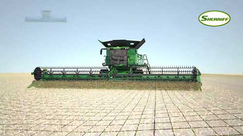 X9联合收割机功能展示