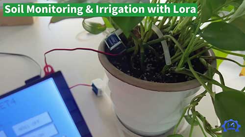 土壤监测和灌溉系统