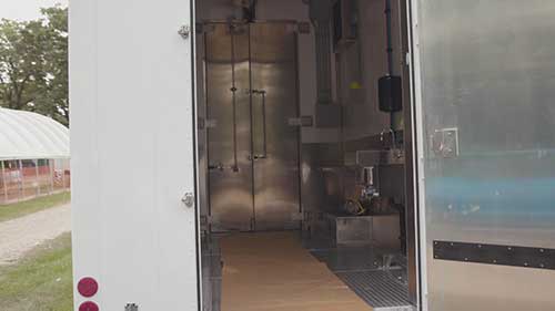 移动肉类加工拖车