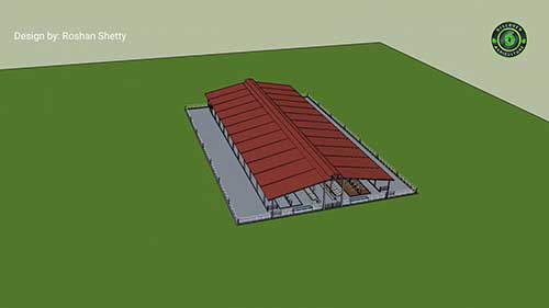 商业化奶牛场牛棚设计