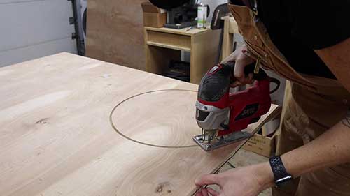 家具板条木边的制作