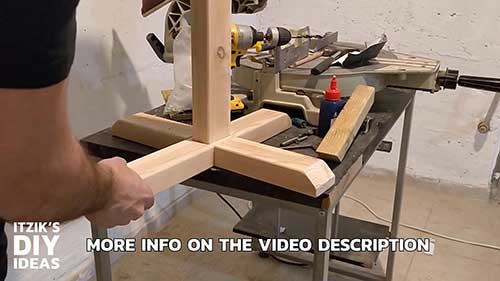 可拆卸木质部件中螺丝的使用