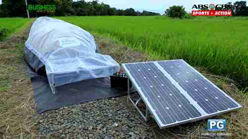 太阳能泡沫谷物烘干机的使用