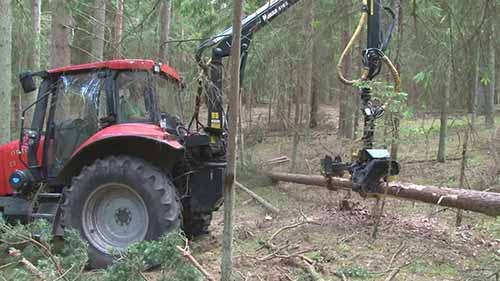 收割机演示示例