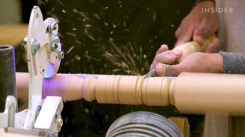 木质楼梯栏杆的制作