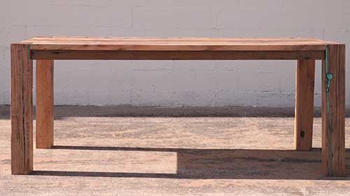 自制一套农家餐桌