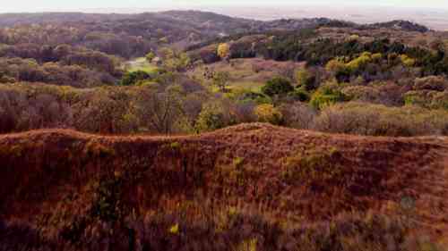 爱荷华州的丘陵和草原