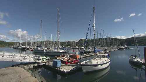 苏格兰的海洋旅游