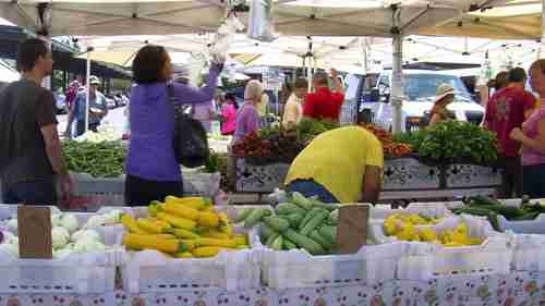 北加州的农贸市场