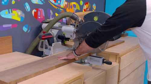 胡桃木的工具箱