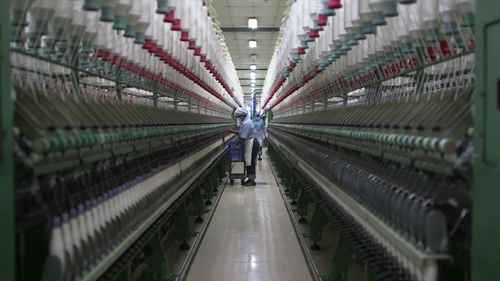 棉质T恤衫的制作 3 机器