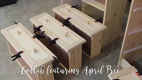 实木床的制作方法