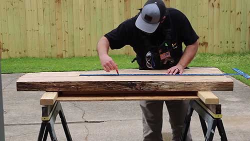 悬浮壁炉架的制作