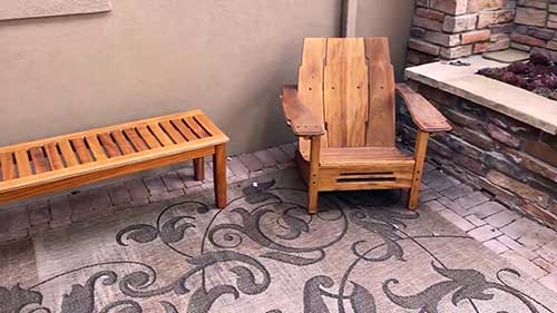 户外实木家具的制作