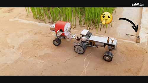 小型脱粒机拖拉机