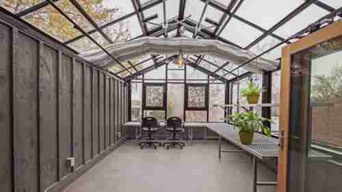 在屋顶建立温室