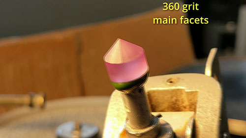 激光加工红宝石