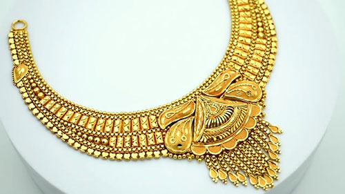 制作24K纯金项链