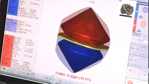 戴比尔斯公司钻石加工
