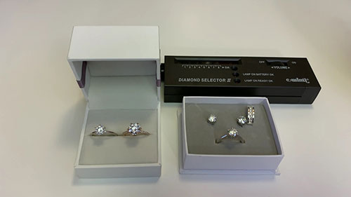 不可靠的钻石测试仪