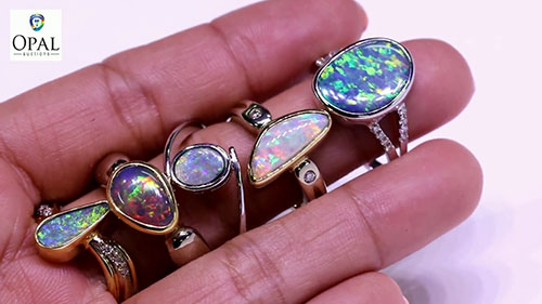 如何选择蛋白石戒指