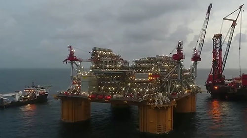 加纳海域的石油探寻