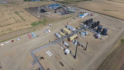 水力压裂操作法开采石油