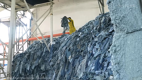 牛仔裤的回收利用