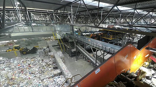 先进的纸张回收系统