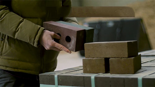 可持续再生砖K-Briq