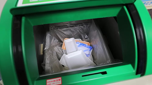 塑料垃圾做餐具