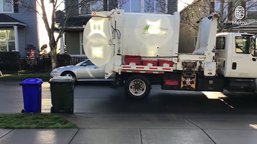 垃圾转运站中的废物处理