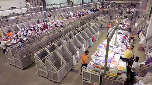 废旧衣物回收利用